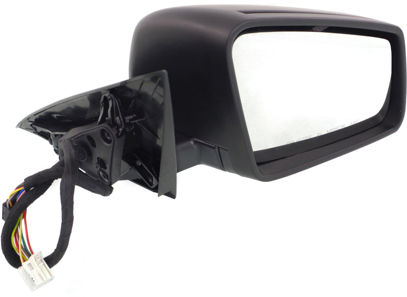 Driver and Passenger Side Mirrors, Power, Heated, Manual Folding, Paintable, In-housing Signal Light, With Memory, Without Blind Spot Feature