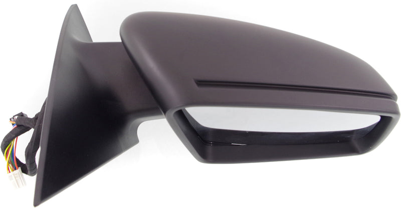 Driver and Passenger Side Mirrors, Power, Heated, Manual Folding, Paintable, In-housing Signal Light, With Memory, Without Blind Spot Feature