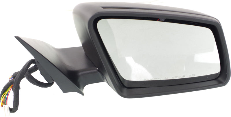 Driver and Passenger Side Mirrors, Power, Heated, Manual Folding, Paintable, In-housing Signal Light, With Memory, Without Blind Spot Feature