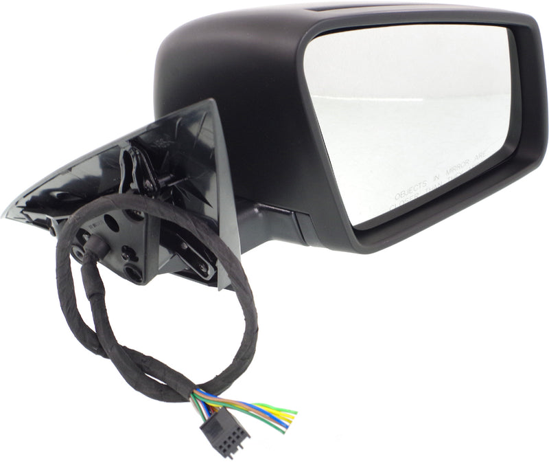 Driver and Passenger Side Mirrors, Power, Heated, Power Folding, Paintable, In-housing Signal Light, With Memory, With Puddle Light, Without Blind Spot Feature