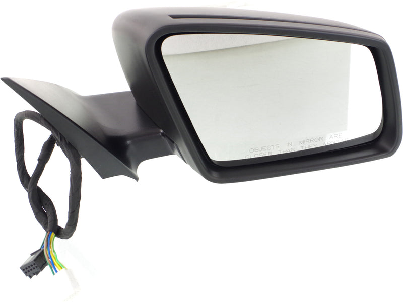 Driver and Passenger Side Mirrors, Power, Heated, Power Folding, Paintable, In-housing Signal Light, With Memory, With Puddle Light, Without Blind Spot Feature