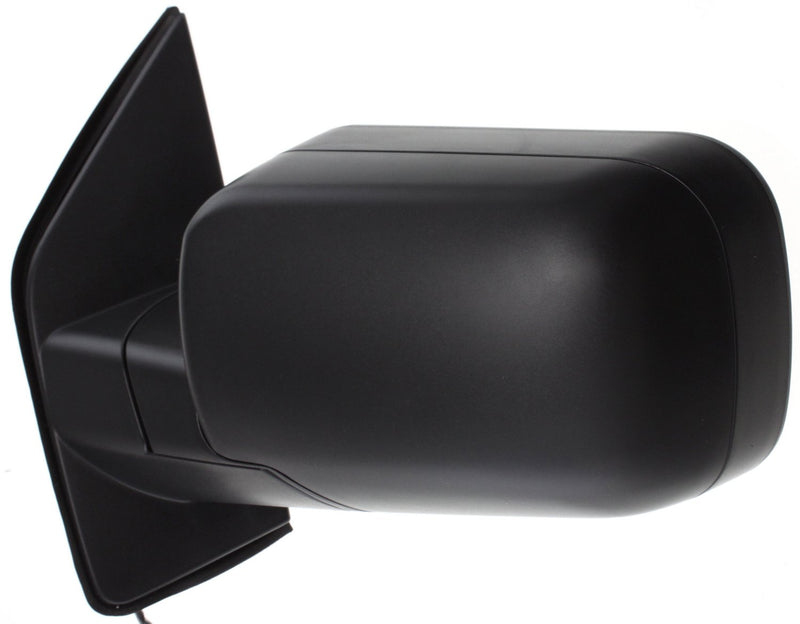 Driver and Passenger Side Mirrors, Power, Heated, Manual Folding, Textured Black, with Memory, | NI1320214,NI1321214
