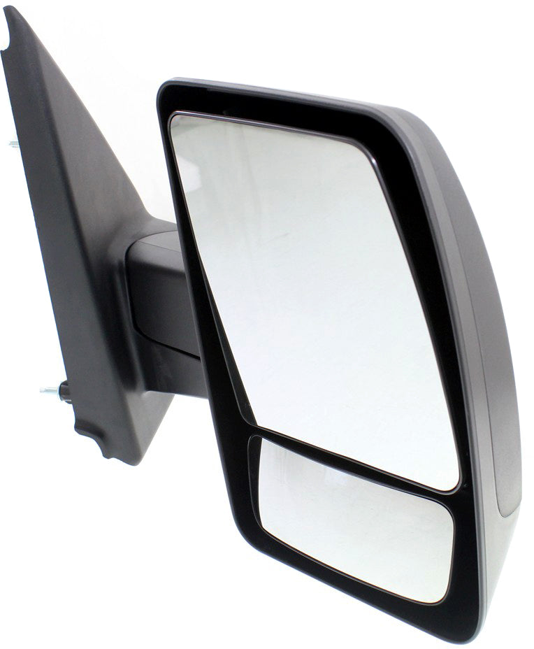 Driver And Passenger Side Mirrors Manual Adjust Non-Heated Manual Folding Textured Black | NI1321232,NI1320232