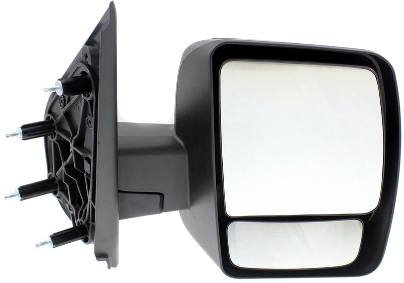 Driver And Passenger Side Mirrors Manual Adjust Non-Heated Manual Folding Textured Black | NI1321232,NI1320232