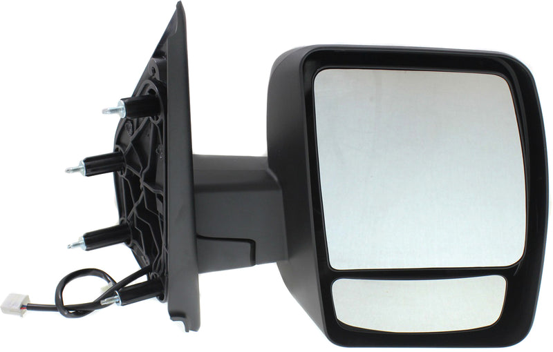 Driver And Passenger Side Mirrors Power Non-Heated Manual Folding Textured Black | NI1321233,NI1320233