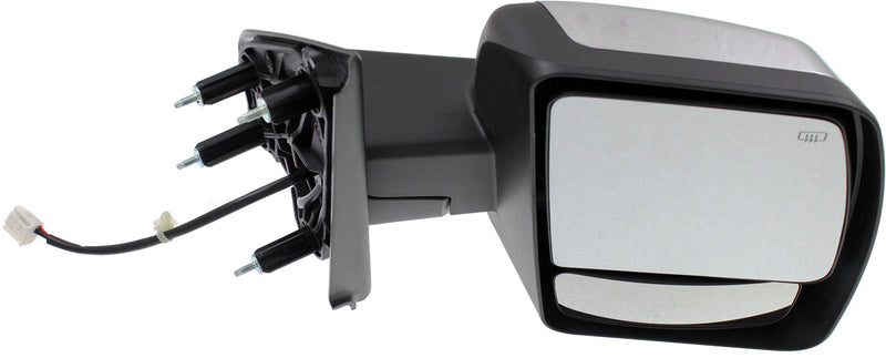 Driver And Passenger Side Mirrors Power Heated Manual Folding Chrome