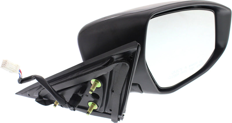 Driver and Passenger Side Mirrors, Power, Manual Folding, Non-Heated, Paintable, In-housing Signal Light, Without memory, Without Puddle Light, Without Auto-Dimming, Without Blind Spot Feature | NI1321224,NI1320224