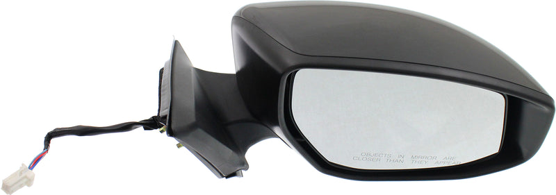 Driver and Passenger Side Mirrors, Power, Manual Folding, Non-Heated, Paintable, In-housing Signal Light, Without memory, Without Puddle Light, Without Auto-Dimming, Without Blind Spot Feature | NI1321224,NI1320224