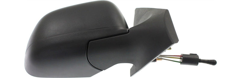 Driver and Passenger Side Mirrors, Manual Remote, Manual Folding, Non-Heated, Textured Black, Without Signal Light, Without memory, Without Puddle Light, Without Auto-Dimming