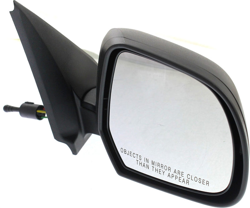 Driver and Passenger Side Mirrors, Manual Remote, Manual Folding, Non-Heated, Textured Black, Without Signal Light, Without memory, Without Puddle Light, Without Auto-Dimming