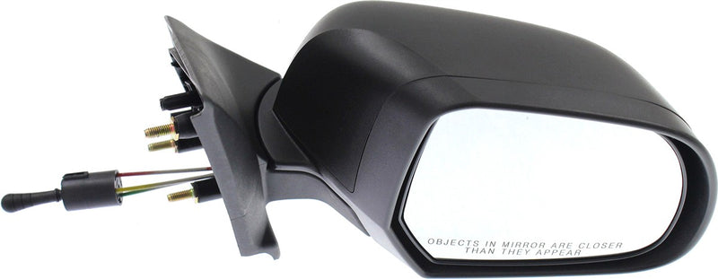 Driver and Passenger Side Mirrors, Manual Remote, Manual Folding, Non-Heated, Textured Black, Without Signal Light, Without memory, Without Puddle Light, Without Auto-Dimming