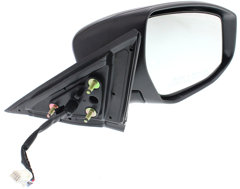 Driver and Passenger Side Mirrors, Power, Manual Folding, Heated, Paintable, In-housing Signal Light, Without memory, Without Puddle Light, Without Auto-Dimming, Without Blind Spot Feature | NI1321225,NI1320225