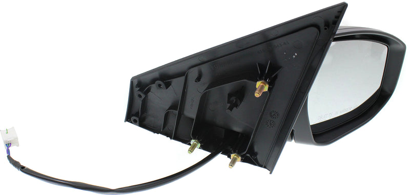 Mirrors Power Manual Folding Non-Heated Textured Black