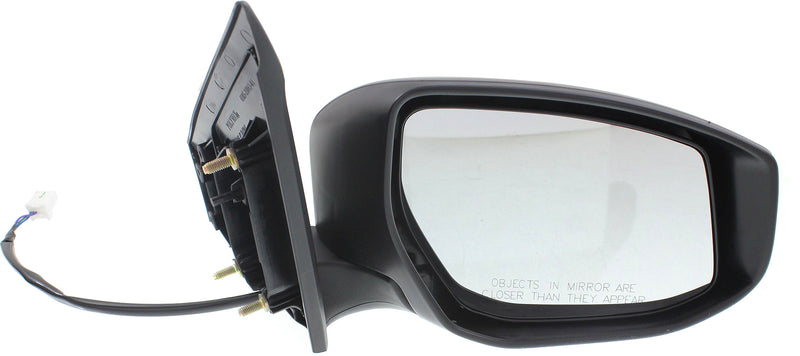 Mirrors Power Manual Folding Non-Heated Textured Black