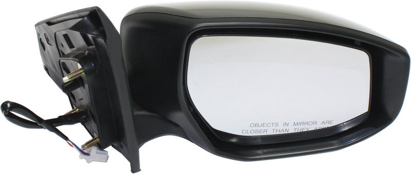 Driver and Passenger Side Mirrors, Power, Manual Folding, Non-Heated, Paintable, Without Signal Light, Without memory, Without Puddle Light, Without Auto-Dimming, Without Blind Spot Feature | NI1321238,NI1320238