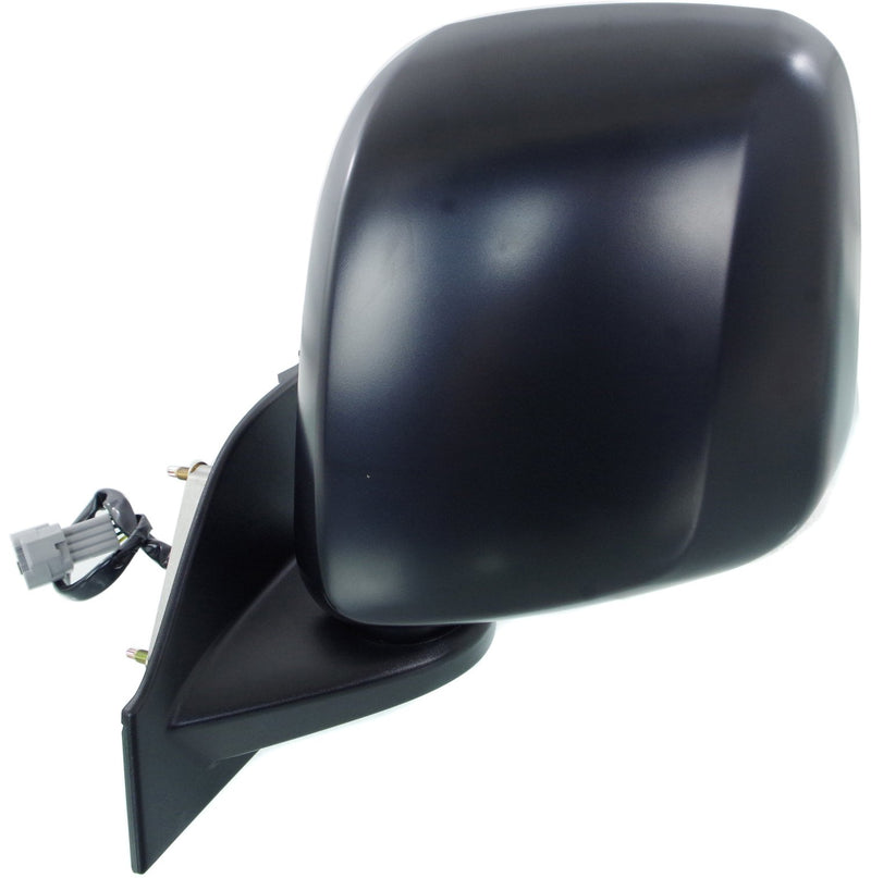 Driver and Passenger Side Mirrors, Power, Heated, Manual Folding, Textured Black, | NI1320246,NI1321246