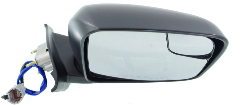 Driver and Passenger Side Mirrors, Power, Heated, Manual Folding, Textured Black, | NI1320246,NI1321246
