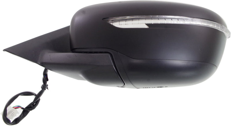 Driver and Passenger Side Mirrors, Power, Non-Heated, Manual Folding, Paintable, In-housing Signal Light, without Auto-Dimming, Korea or USA Built Vehicle | NI1321254,NI1320254
