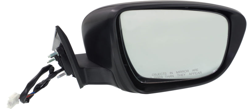Driver and Passenger Side Mirrors, Power, Non-Heated, Manual Folding, Paintable, In-housing Signal Light, without Auto-Dimming, Korea or USA Built Vehicle | NI1321254,NI1320254