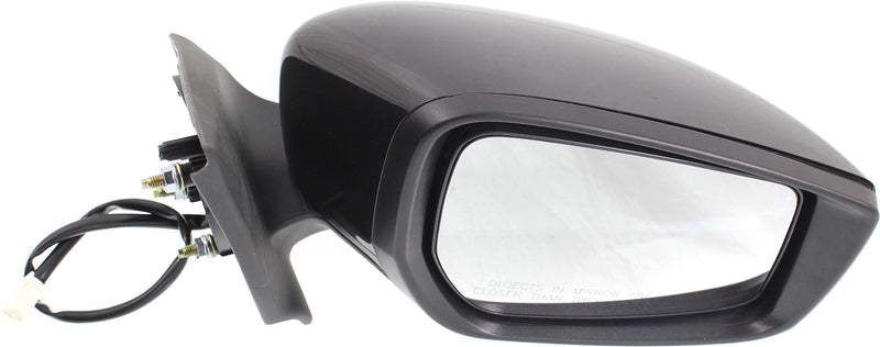 Driver and Passenger Side Mirrors, Power, Manual Folding, Non-Heated, Paintable, Without Signal Light, Without memory, Without Puddle Light, Without Auto-Dimming, Without Blind Spot Feature | NI1321257,NI1320257