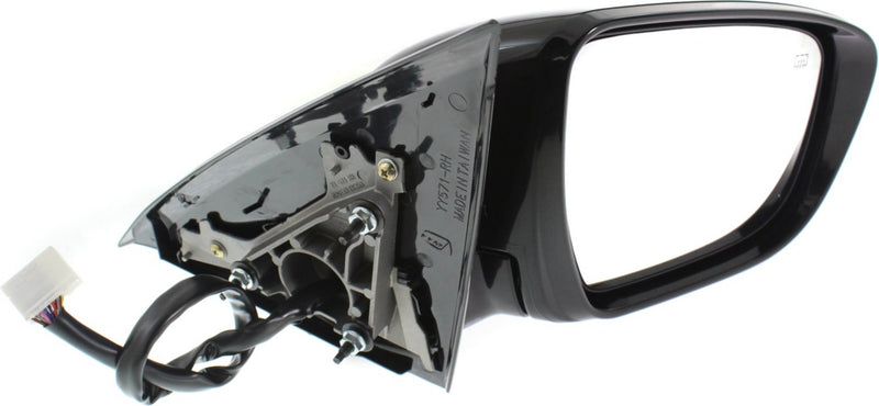 Side View Mirror Set RH & LH Power Heated Manual Folding with Around View Camera Signal Light and Memory | NI1321275,NI1320275