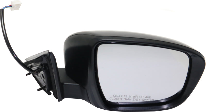 Driver and Passenger Side Mirrors, Power, Manual Folding, Non-Heated, Paintable, In-housing Signal Light, Without memory, Without Puddle Light, Without Auto-Dimming, Without Blind Spot Feature