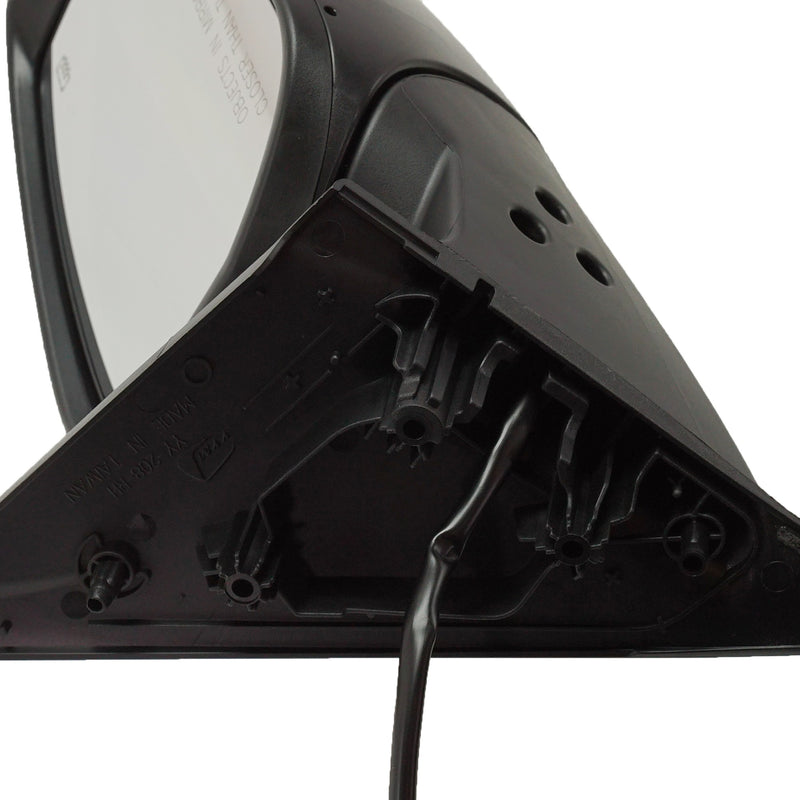 Driver and Passenger Side Mirrors, Power, Manual Folding, Non-Heated, Paintable, Without Signal Light, Without memory, Without Puddle Light, Without Auto-Dimming, Without Blind Spot Feature | NI1321295,NI1320295