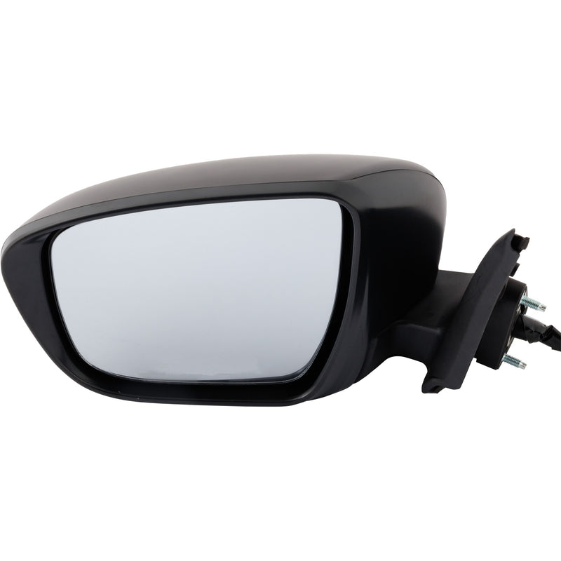 Driver and Passenger Side Mirrors, Power, Non-Heated, Manual Folding, Paintable