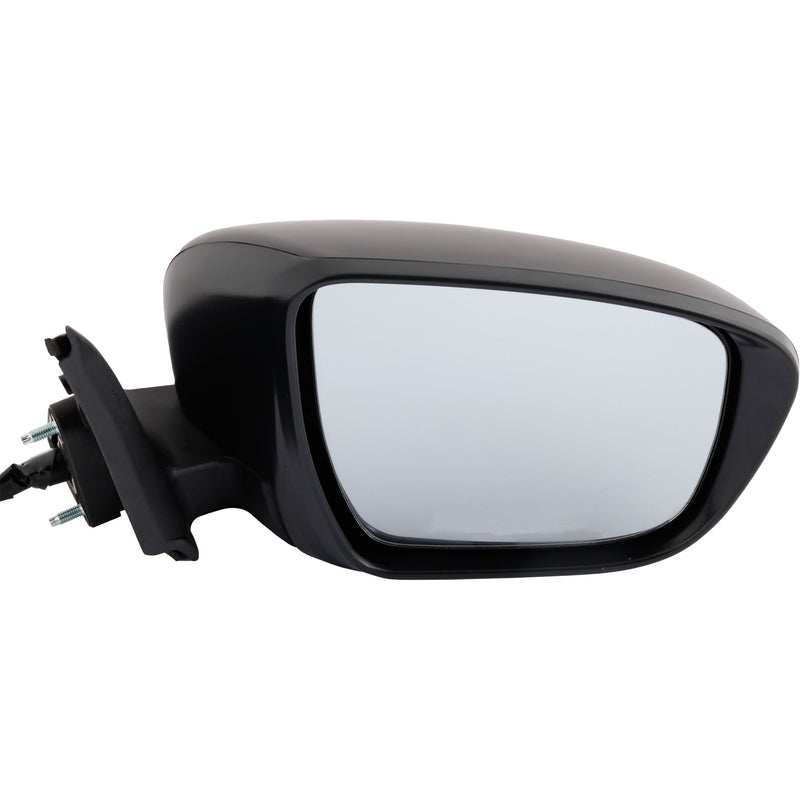 Driver and Passenger Side Mirrors, Power, Non-Heated, Manual Folding, Paintable