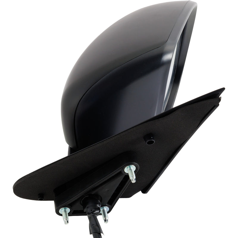 Driver and Passenger Side Mirrors, Power, Non-Heated, Manual Folding, Paintable