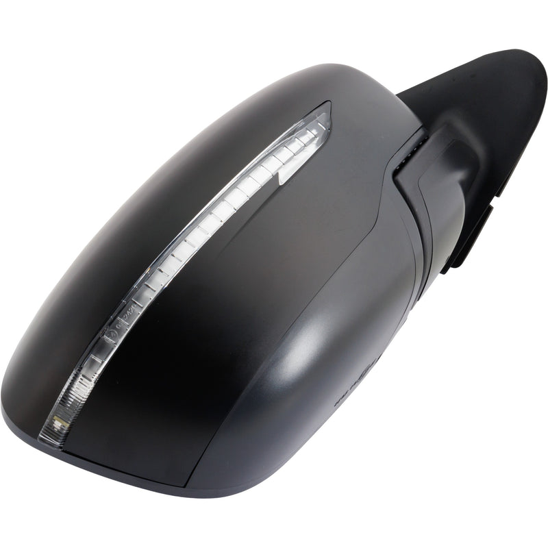 Driver and Passenger Side Mirrors, Power, Non-Heated, Manual Folding, Paintable