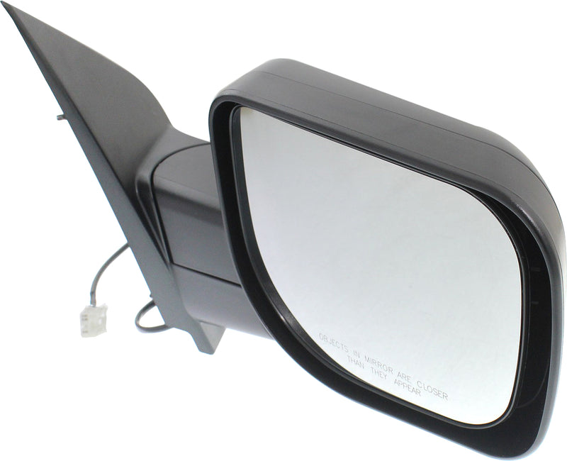 Driver And Passenger Side Mirrors Power Non-Heated Manual Folding Textured Black | NI1321250,NI1320250