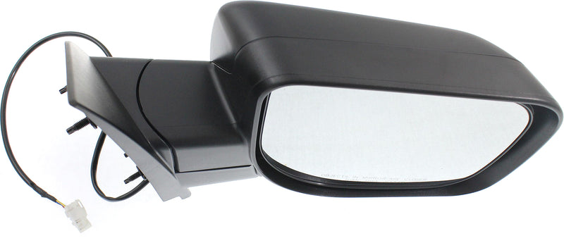 Driver And Passenger Side Mirrors Power Non-Heated Manual Folding Textured Black | NI1321250,NI1320250