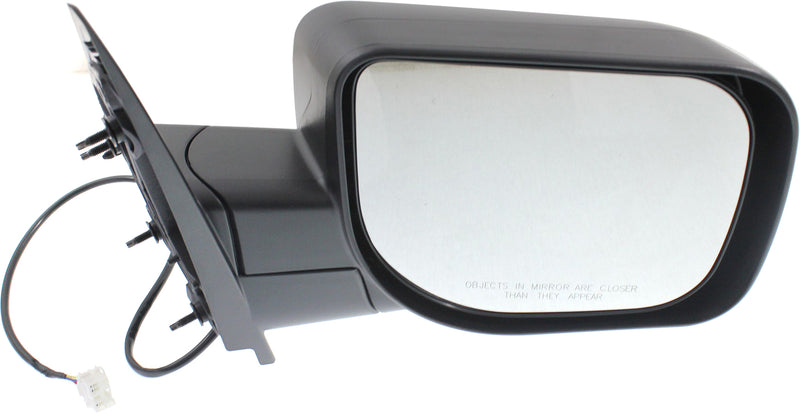 Driver And Passenger Side Mirrors Power Non-Heated Manual Folding Textured Black | NI1321250,NI1320250