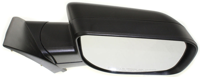 Driver and Passenger Side Mirrors, Manual Adjust, Non-Heated, Manual Folding, Textured Black | NI1320171,NI1321171