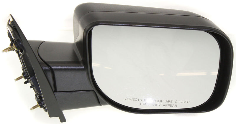 Driver and Passenger Side Mirrors, Manual Adjust, Non-Heated, Manual Folding, Textured Black | NI1320171,NI1321171