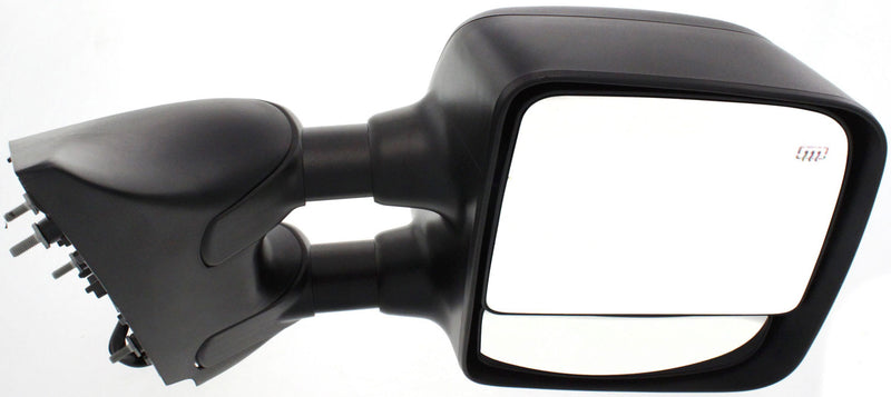 Driver and Passenger Side Towing Mirrors, Power, Heated, Manual Folding, Textured Black, without Memory, | NI1320203,NI1321203