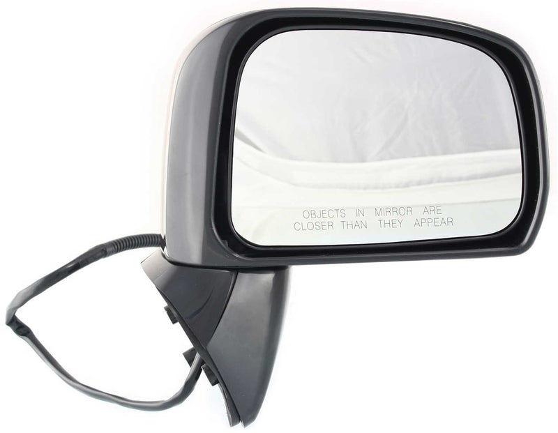 Driver and Passenger Side Mirrors, Power, Manual Folding, Non-Heated, Paintable, Without memory, Without Puddle Light, Without Auto-Dimming, Without Blind Spot Feature | NI1320200,NI1321200