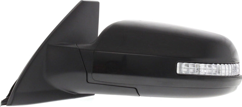 Driver and Passenger Side Non-Towing Mirrors, Power, Manual Folding, Non-Heated, Paintable, In-housing Signal Light, Without memory, Without Puddle Light, Without Auto-Dimming | NI1320211,NI1321211