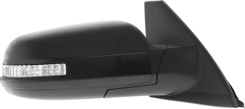 Driver and Passenger Side Non-Towing Mirrors, Power, Manual Folding, Non-Heated, Paintable, In-housing Signal Light, Without memory, Without Puddle Light, Without Auto-Dimming | NI1320211,NI1321211