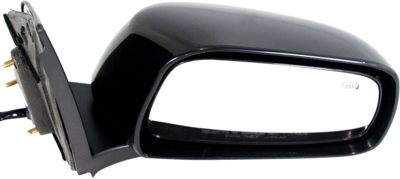 Driver and Passenger Side Mirrors, Power, Heated, Manual Folding, Paintable, 4-Door, Crew Cab Pickup | NI1320190,NI1321190