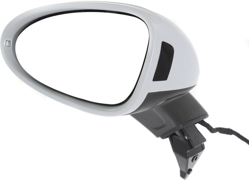 Driver and Passenger Side Non-Towing Mirrors, Power, Power Folding, Heated, Paintable, In-housing Signal Light, Without memory, Without Puddle Light, Without Auto-Dimming