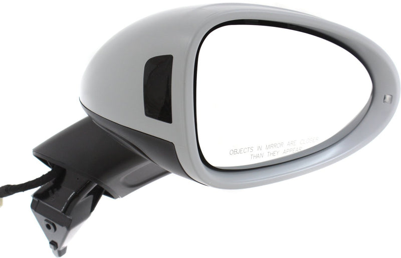 Driver and Passenger Side Non-Towing Mirrors, Power, Power Folding, Heated, Paintable, In-housing Signal Light, Without memory, Without Puddle Light, Without Auto-Dimming