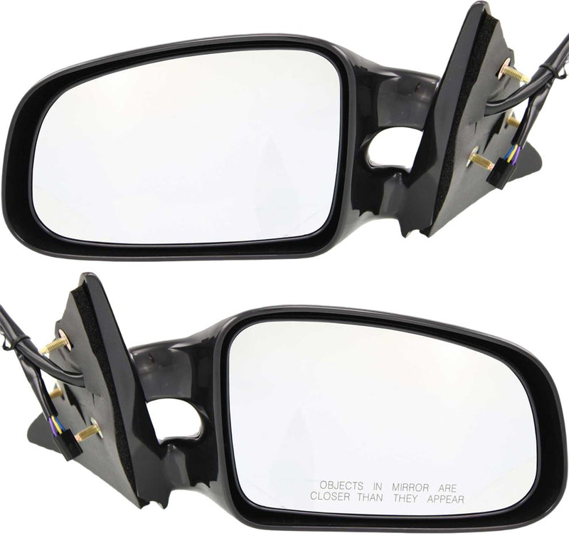 Driver and Passenger Side Mirrors, Power, Non-Folding, Non-Heated, Paintable, Without Signal Light, Without memory, Without Puddle Light, Without Auto-Dimming, Without Blind Spot Feature | GM1320238,GM1321238