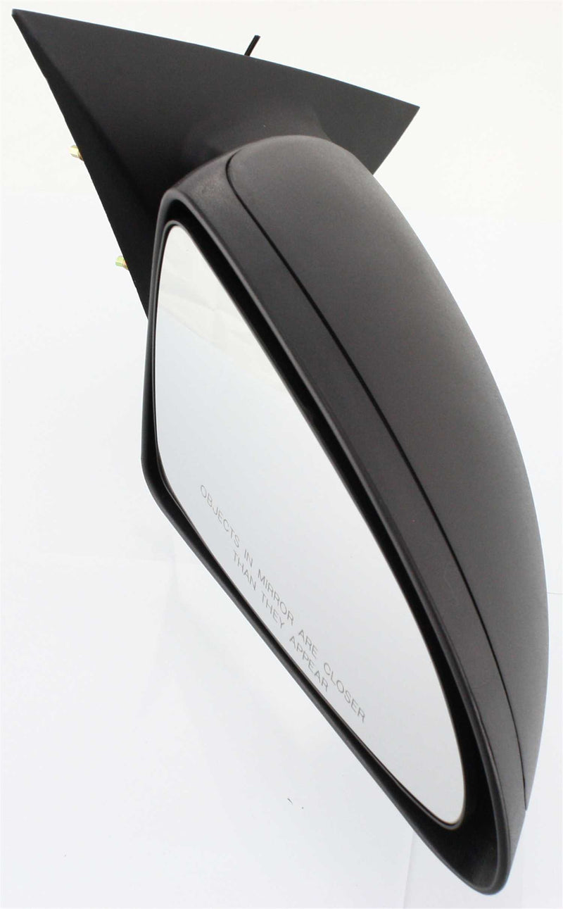 Driver and Passenger Side Non-Towing Mirrors, Power, Manual Folding, Non-Heated, Textured Black, Without Signal Light, Without memory, Without Puddle Light, Without Auto-Dimming | GM1320291,GM1321291