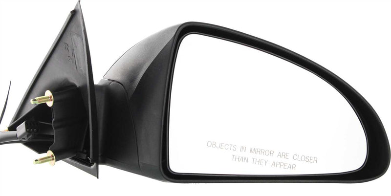 Driver and Passenger Side Non-Towing Mirrors, Power, Manual Folding, Non-Heated, Textured Black, Without Signal Light, Without memory, Without Puddle Light, Without Auto-Dimming | GM1320291,GM1321291
