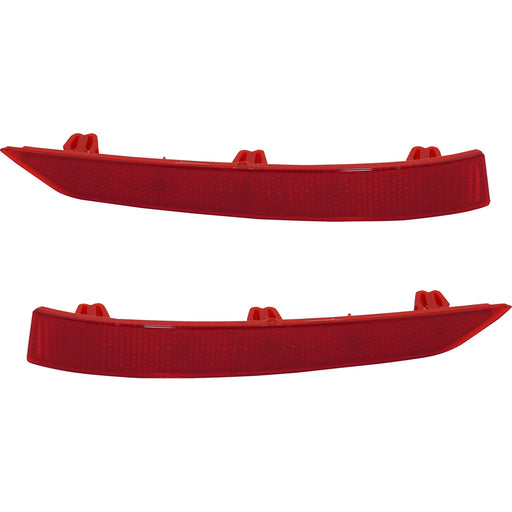 Bumper Reflector CarParts SET-RB73490027