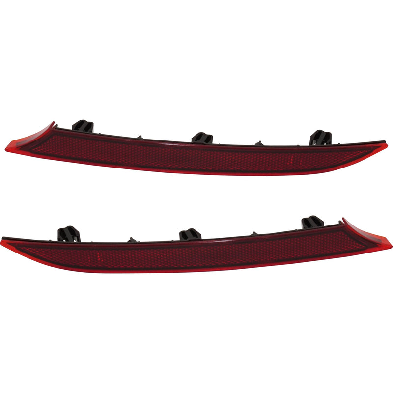 Bumper Reflector CarParts SET-RB73490033
