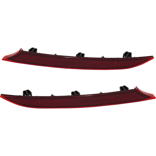 Bumper Reflector CarParts SET-RB73490033