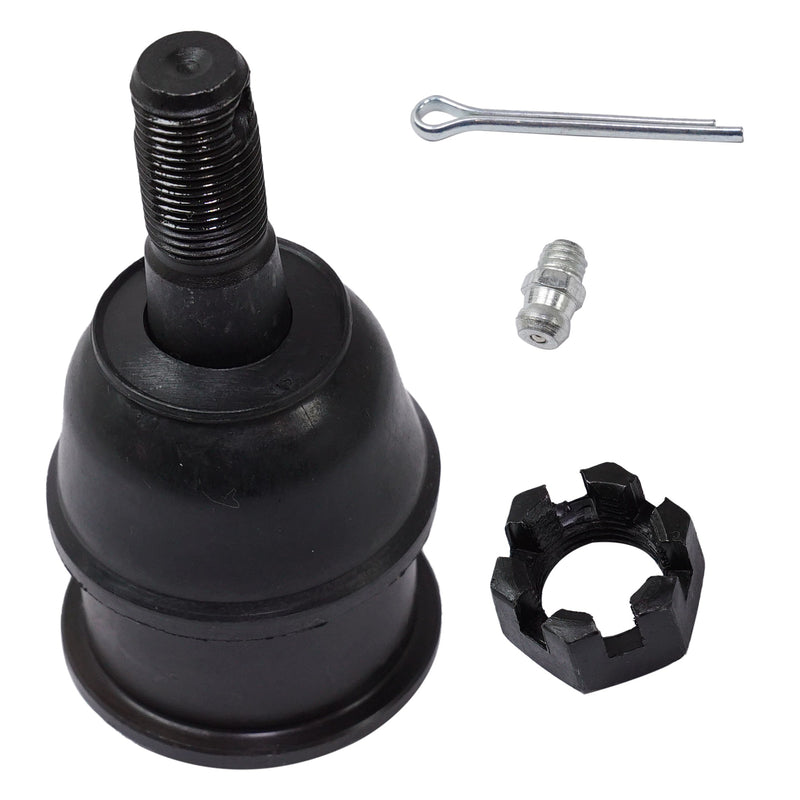 Front Driver and Passenger Side Lower Ball Joints Press-In Type